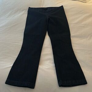 The row dark wash jeans